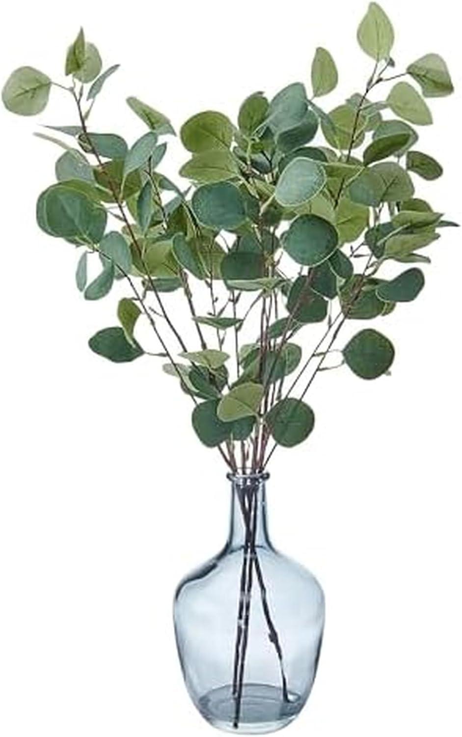 Elements Artificial Eucalyptus Greenery in Navy Vase - 26 Inch