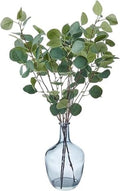 Elements Artificial Eucalyptus Greenery in Navy Vase - 26 Inch