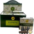 Sreevani Natural Masala Incense Cones and Holder Bundle, 120 Cones Total, Jasmine