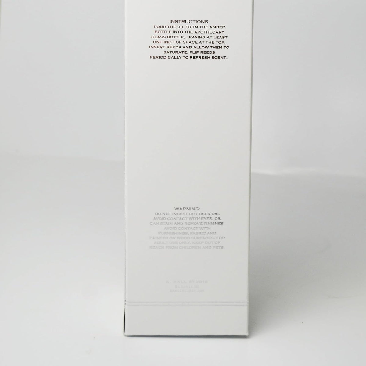 K. Hall Designs Shoreline Boxed Diffuser Kit, Calming Ocean-Inspired Scent