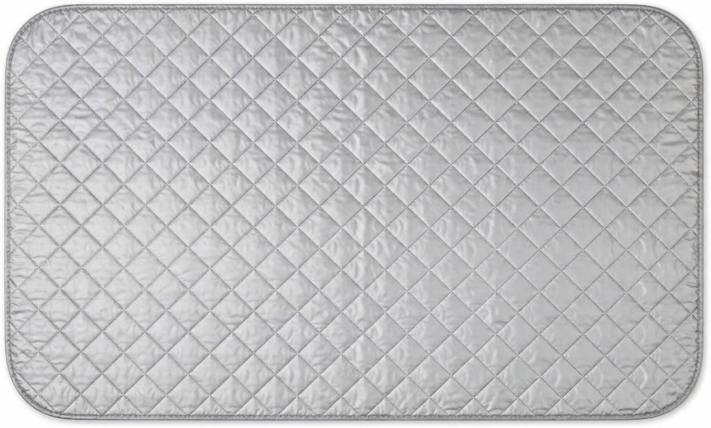 Portable Ironing Mat Blanket, Foldable Ironing Pad for Washer Dryer Top, Tabletop, Bed or Floor Ironing Board Alternative Replacement for Laundry Room, Apartment, Dorm, RV & Travel 18" x 31"