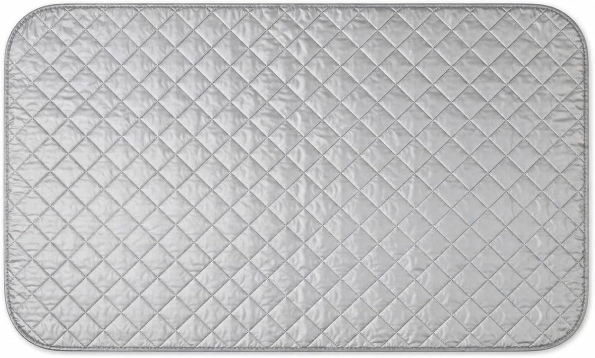 Portable Ironing Mat Blanket, Foldable Ironing Pad for Washer Dryer Top, Tabletop, Bed or Floor Ironing Board Alternative Replacement for Laundry Room, Apartment, Dorm, RV & Travel 18" x 31"