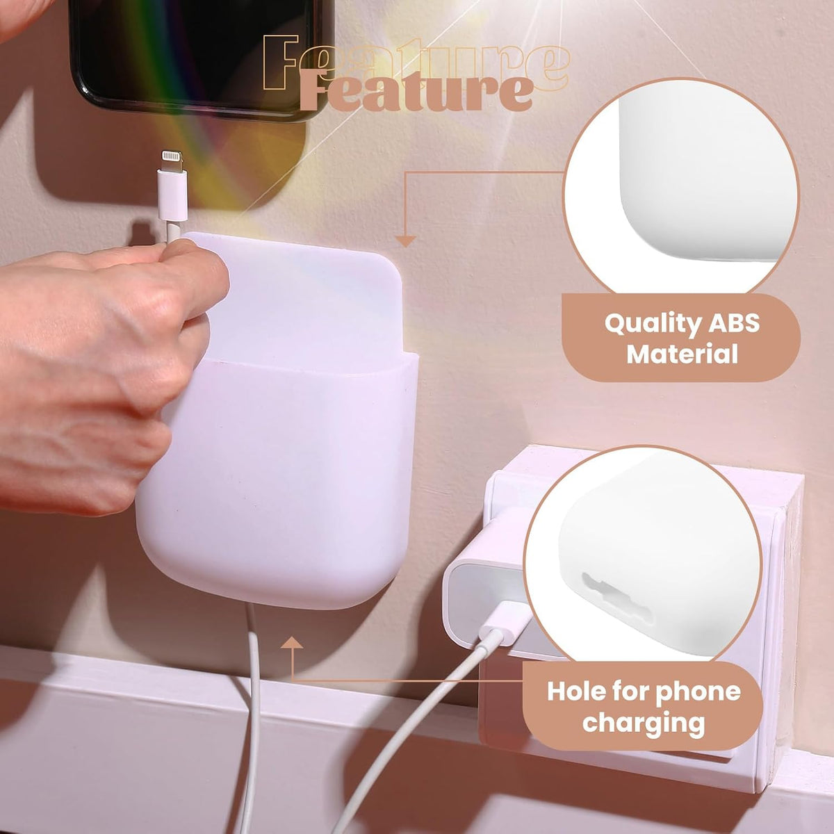 12Pcs Remote Control Holder Wall Mounted Adhesive Remote Holder