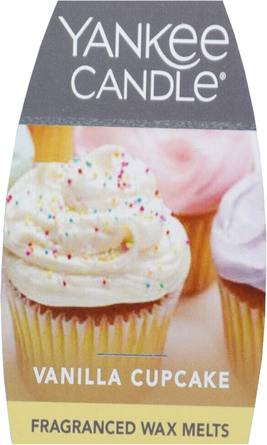 Yankee Candle Scented Wax Melts for Wax Warmers, Candle Wax Melts Refills, Long Lasting Home Fragrance, Vanilla Cupcake 6 Count (Pack of 1)
