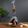 Handmade Ceramic Sage Holder, Mini Chiminea Sage Burning Smudging Bowl