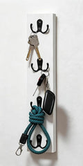 Yohsnor Vertical Design Wall-Mounted Key Holder,Entryway Durable Hook Rack