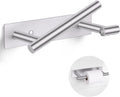 Lairuier Brushed Nickel Toilet Paper Holder, Adhesive or Screw Wall Mount