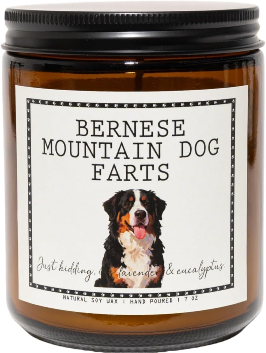 Bernese Mountain Dog Gifts & Decor, Dog Mom Gifts - Lavender & Eucalyptus