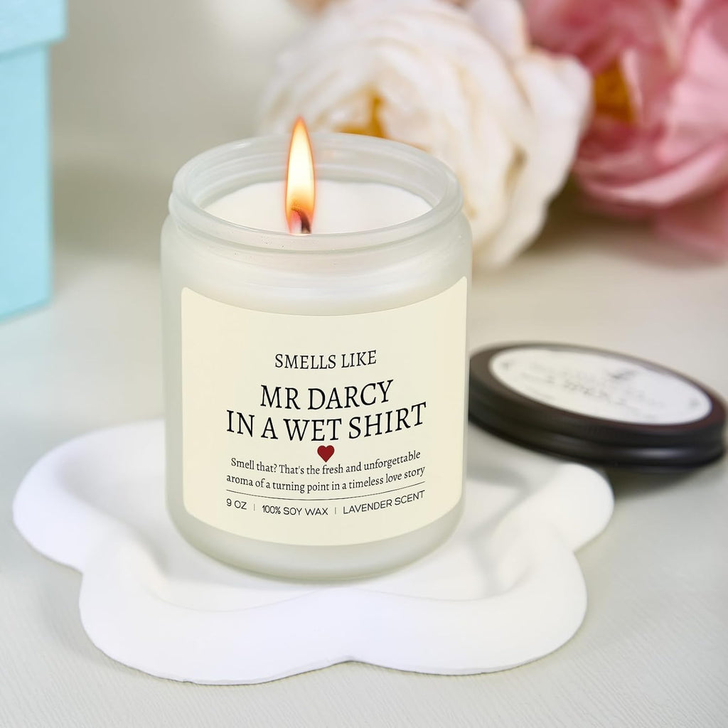 Pride and Prejudice Gifts, Pride and Prejudice Merch, Book Candle