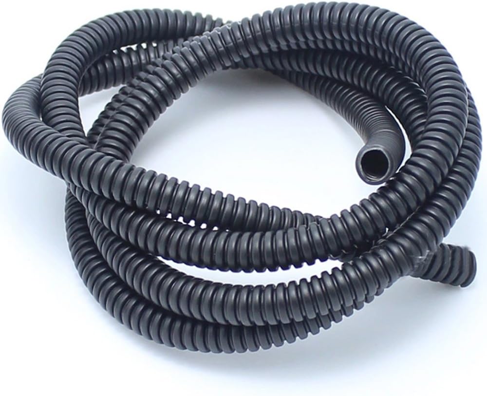 ESUPPORT 1/2 Inch 20 Feet Split Loom Wire Flexible Tubing Conduit Hose