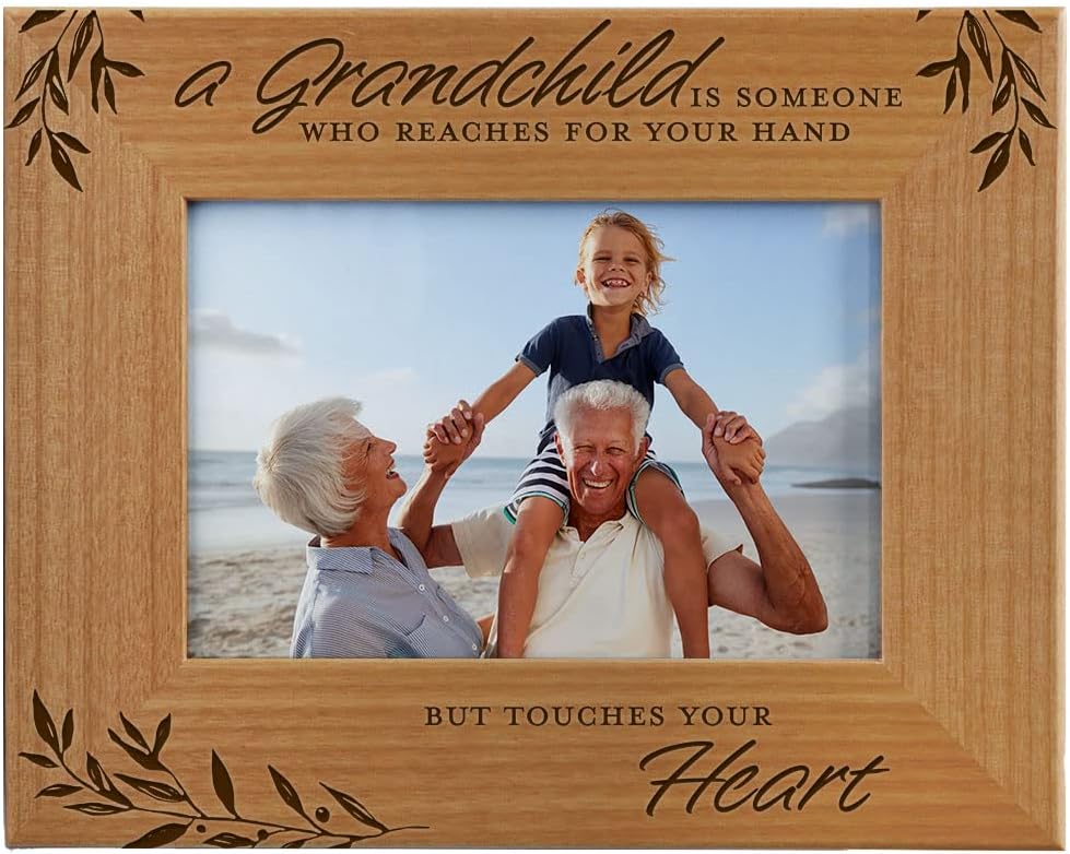 Grandparents Picture Frame - Reaches for Your Hand - 4x6 Horizontal