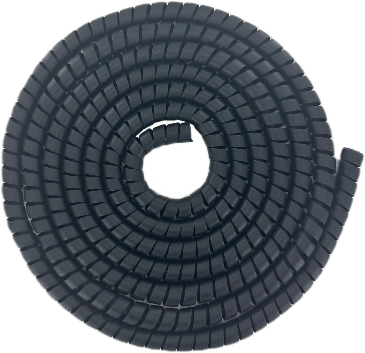 Spiral Wrap Hose Cable Protector - 1.25" OD x 20' Pre-Cut Lengths-Safe Hose Protector to Avoid Wear and Extend Life for Hydraulic Pneumatic Hoses