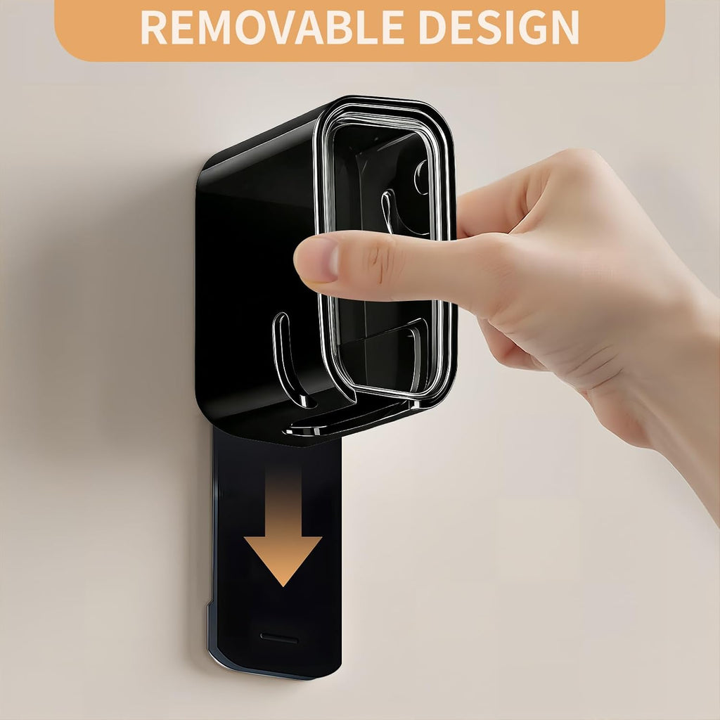 Wall Mounted Toothbrush Holders for Bathroom