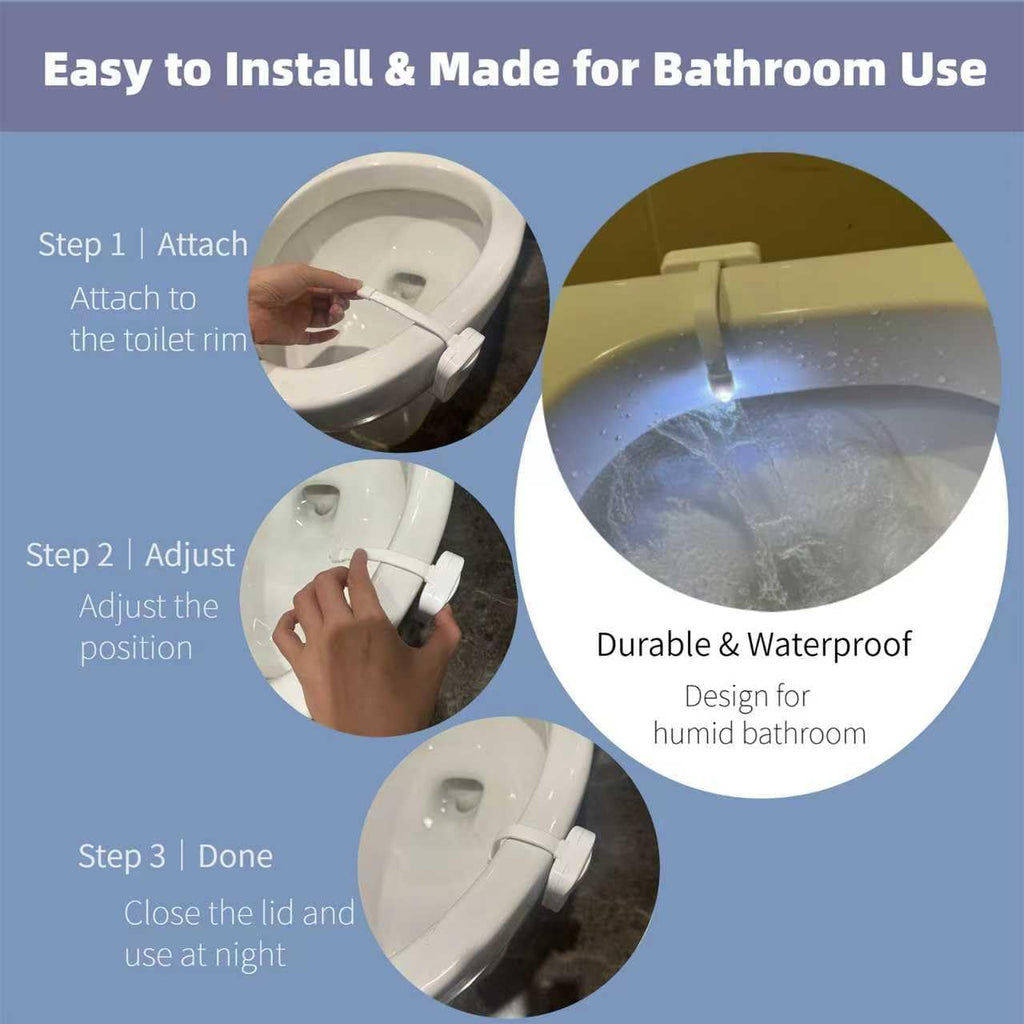 Chunace Toilet Light Motion Sensor for Bathroom, Funny Gag Gifts