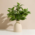 16" Artificial Eucalyptus Stems Potted Plant Indoor Fake Plants