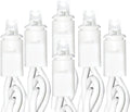 50 Counts Cool White LED Christmas Lights, 25ft Commercial Grade Outdoor String Lights - Waterproof UL Certified White Wire with 5mm Wide Angle Bulbs for Christmas Tree, Indoor & Outdoor Decor