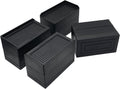 Bed Risers, Furniture Risers 3 inch, Heavy Duty Raise Blocks for Bed Couch Desk Sofa Table, Adjustable Lifters Support up to 1300 Lbs (Black, 4 Pack Set)