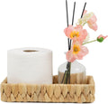 Water Hyacinth Bathroom Vanity Tray, 10 Inch