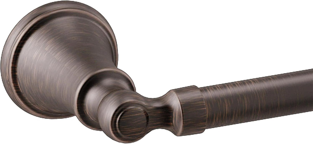 DELTA FAUCET Rubber Limited 73224-RB Woodhurst 24 in. Wall Mount Towel Bar Bath Hardware Accessory in Venetian Bronze