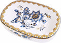 Self Draining Soap Dish, Double-Layer Bar Soap Tray(Style D)