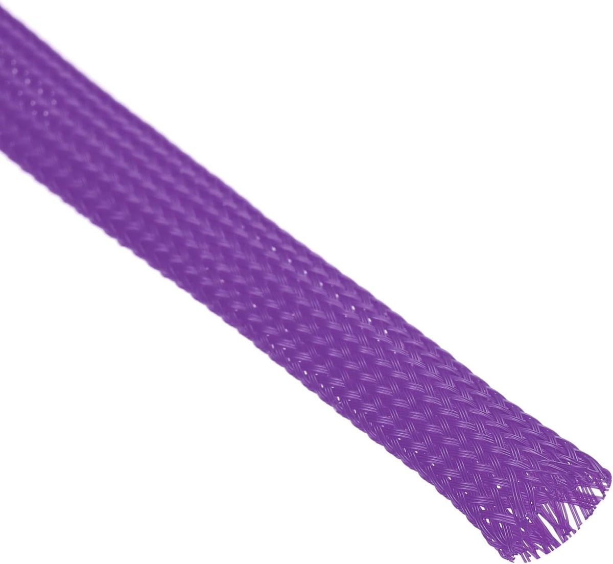 uxcell PET Expandable Sleeving 25ft 3/8" Purple Cable Management Sleeve Cord Organizer for Wrap Protect Cable