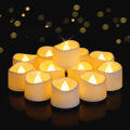 Raycare Battery Operated Tea Lights, 200+Hour Flickering Flameless Candles