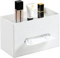 Plus Size Tissue Box Cover, Rectangle Tissue Box Organizer, White