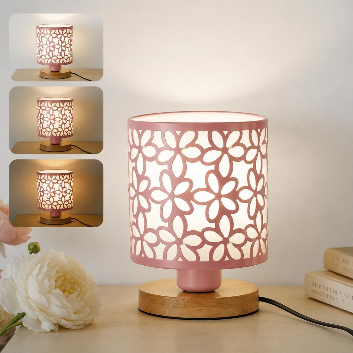 Pink Small Table Lamp