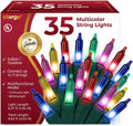 Christmas Lights for Tree - 35 Colored Warm Xmas Lights | 6.6 Feet Long