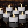 Tea Lights Flameless Battery Operated Candles. Warm White 24Pack