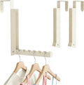 Over the Door Hanger, 2 Pack Foldable Over Door Drying Rack for Laundry