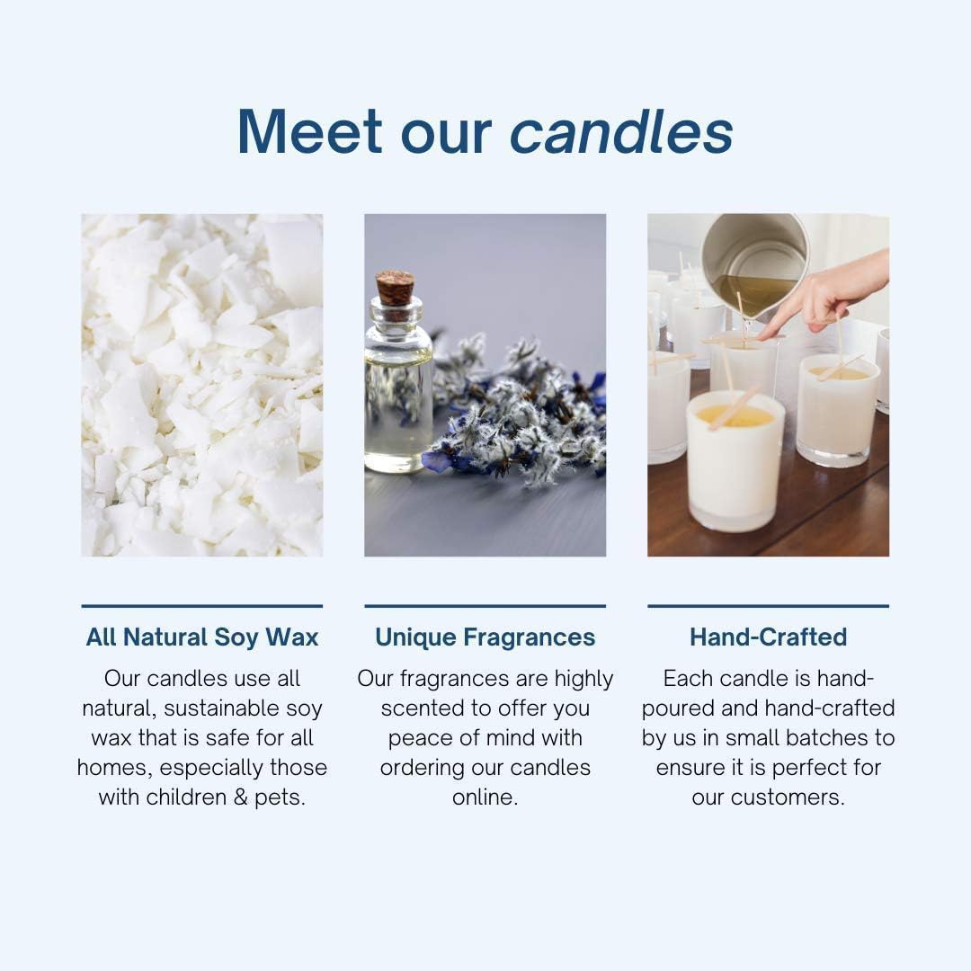 CANDECraftCo Smells Like an Eagles Win, 8 oz Candle, Bourbon Vanilla