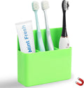 Magnetic Toothbrush Holder for Cruise Ship Cabins – Cruise Essentials 2026 & Travel Must Haves – Wall-Mounted Cruise Bathroom Organizer for Alaska & Caribbean Staterooms (Green)