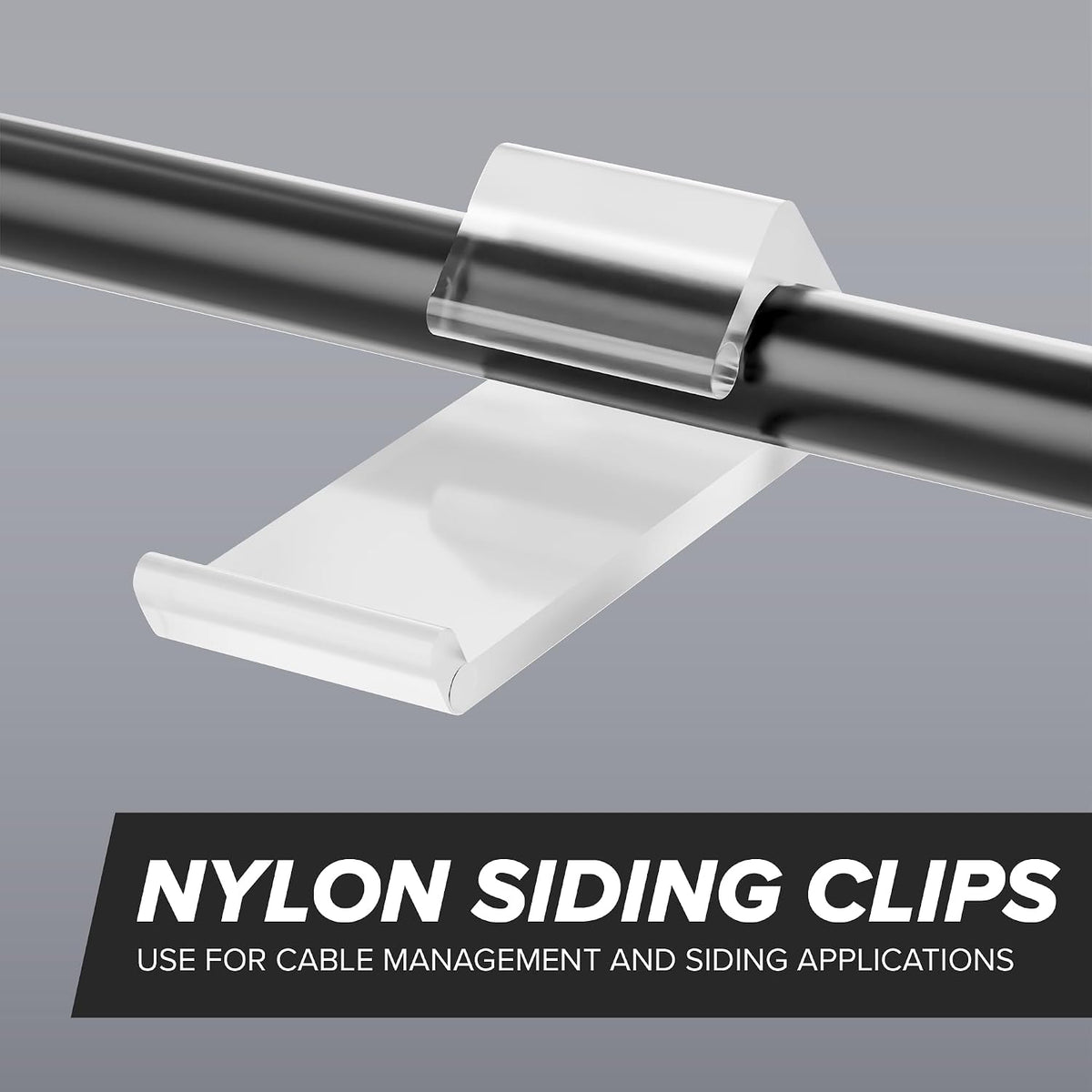 THE CIMPLE CO Coaxial Cable Clips for Vinyl Siding -