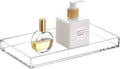 Acrylic Bathroom Vanity Tray, Rectangle Toilet Tank Perfume Tray