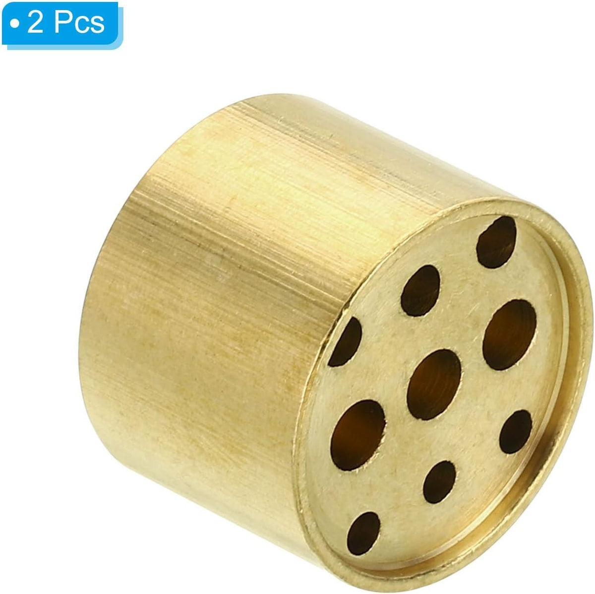 PATIKIL 2Pcs Brass Incense Cone Burner Stick Holder 0.8" Dia.0.6" Tall