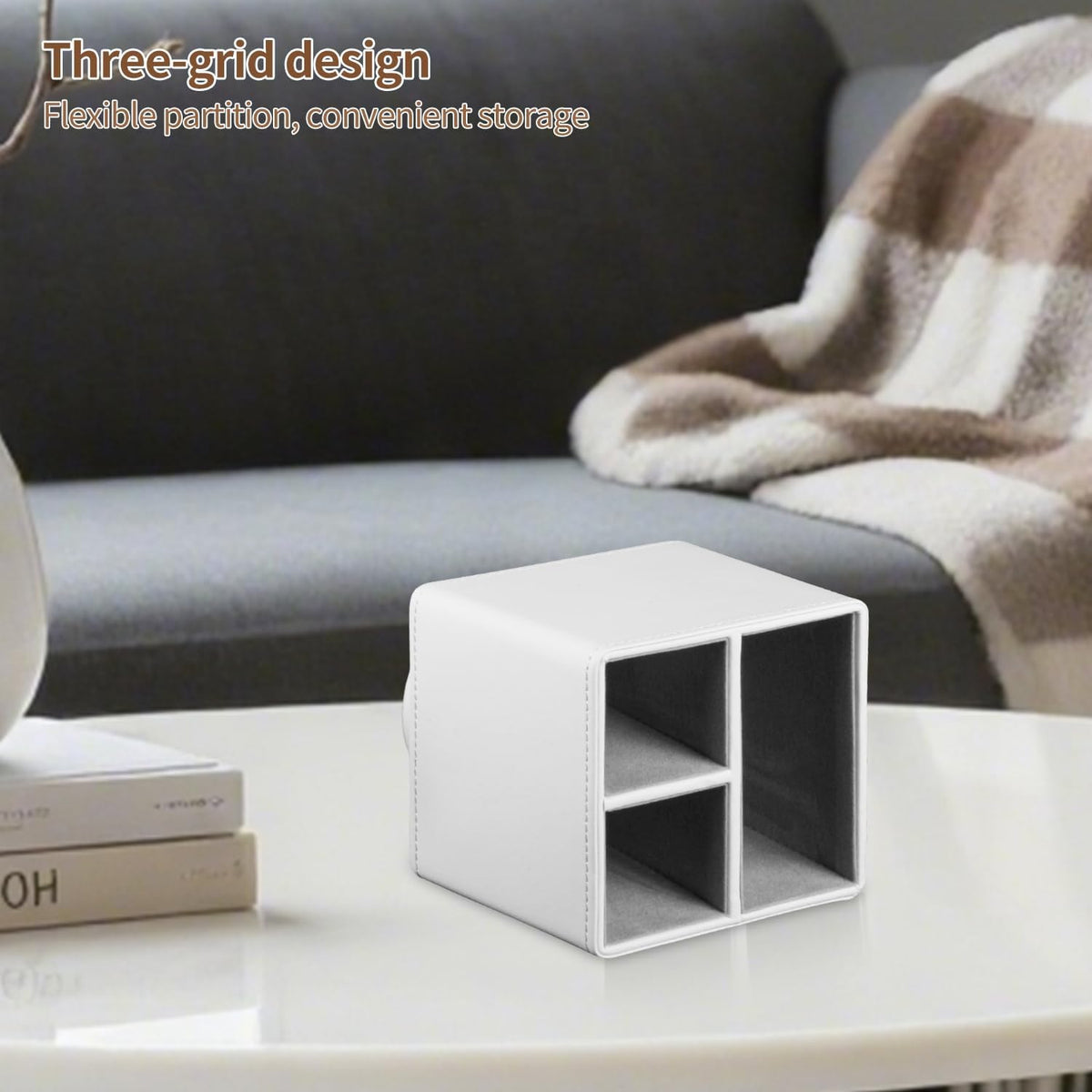 360° Spinning TV Remote Control Holder,Pen Caddy/Cup,Art Supplies Organizer
