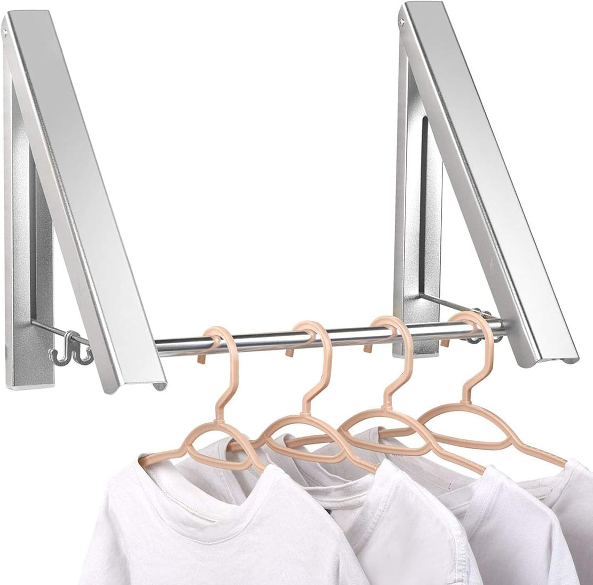 Clothes Drying Rack Folding Indoor, Wall Mounted Drying Racks for Laundry
