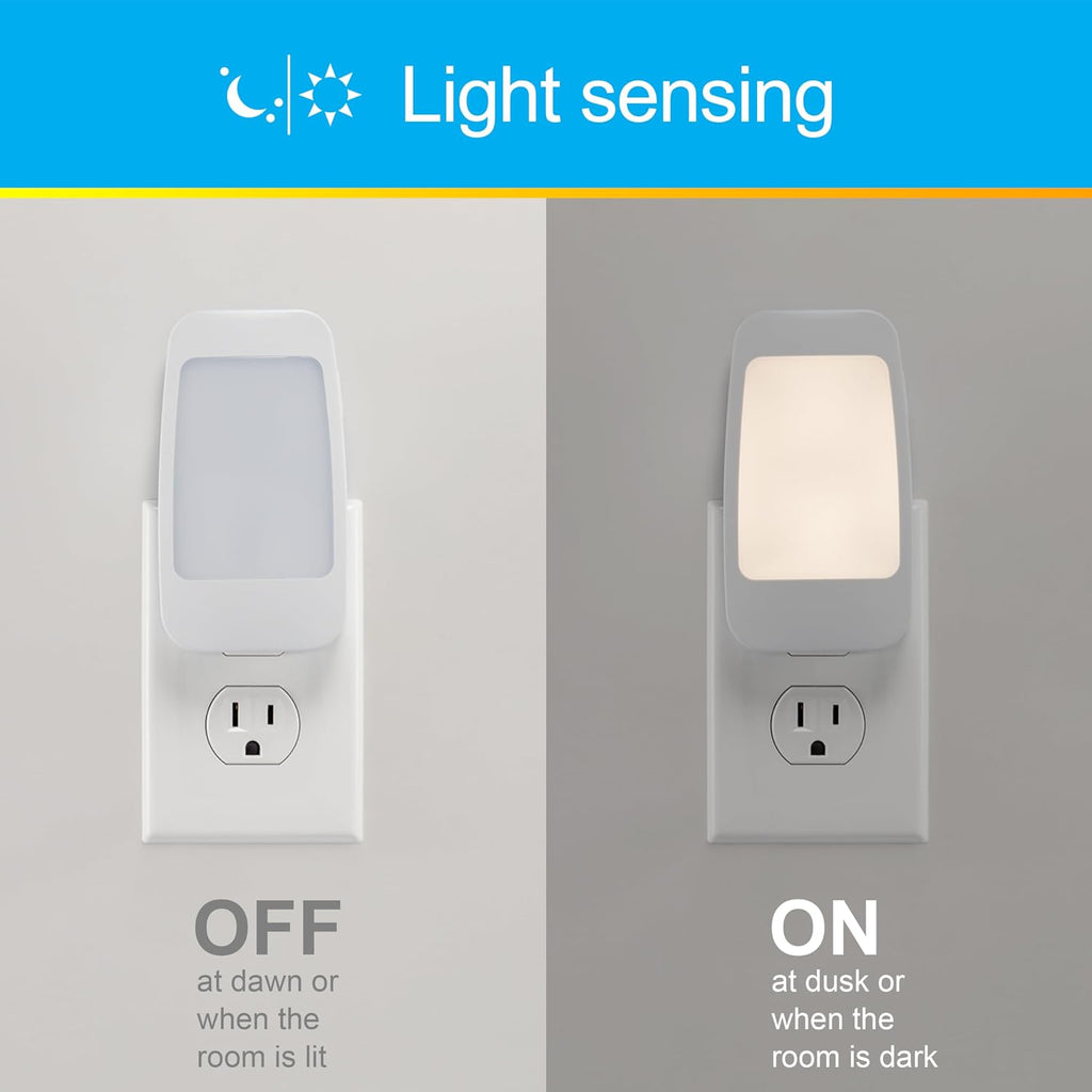 GE Plug in Power Failure Night Light with Dusk to Dawn Sensor