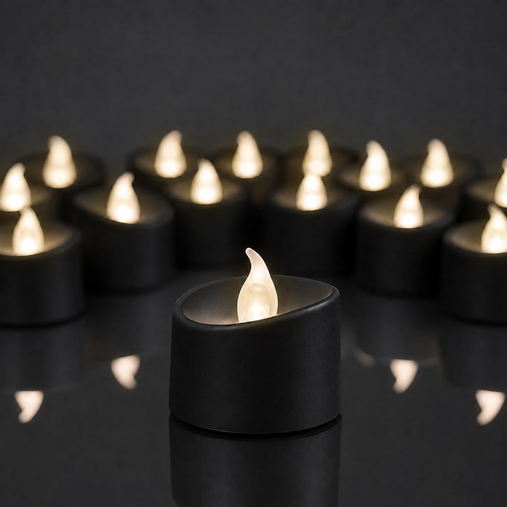 Tea Lights Candles Flameless Candles Battery Operated Warm White, 100 Pack