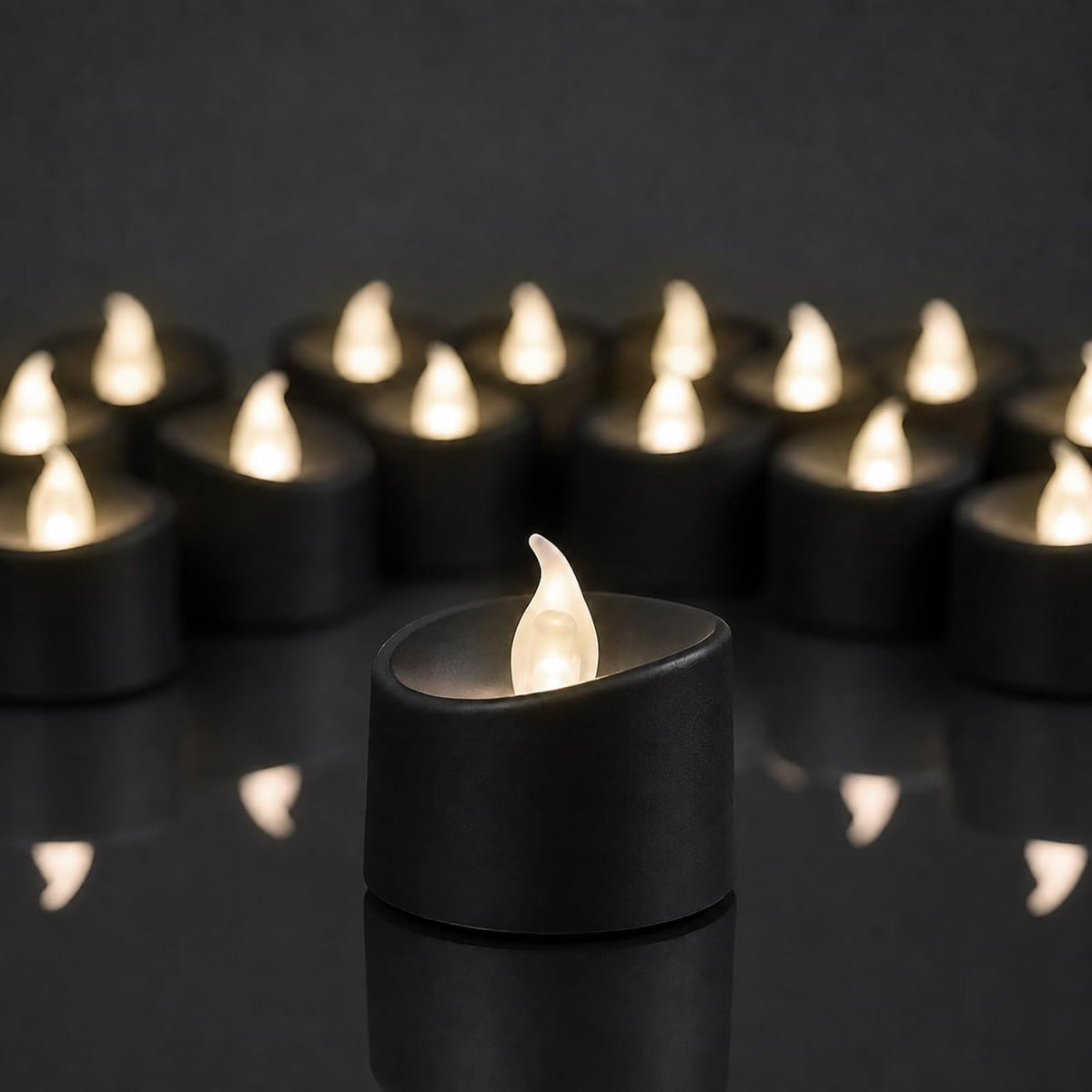 Tea Lights Candles Flameless Candles Battery Operated Warm White, 100 Pack
