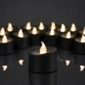 Tea Lights Candles, Flameless Candles Battery Operated Warm White, 24 Pack