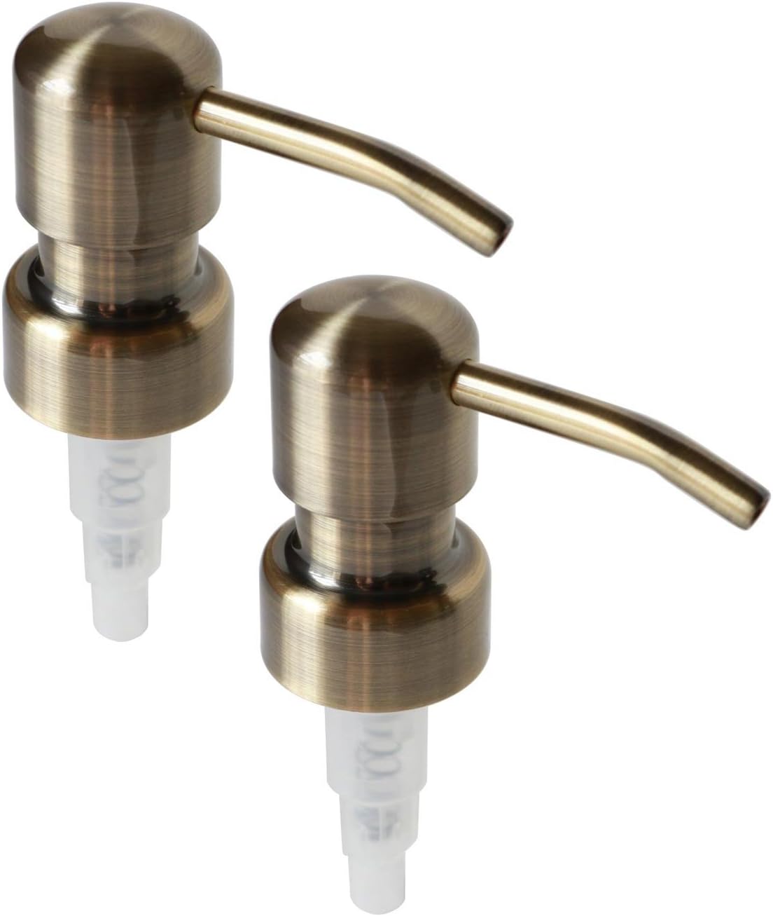 Brass Soap and Lotion Replacement Pump - Bird Head - Two Pack