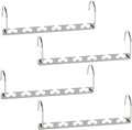 GEFTOL Space Saving Hangers Metal Hanger Magic Cascading Hanger Closet Clothes Organizer(4 Pack)