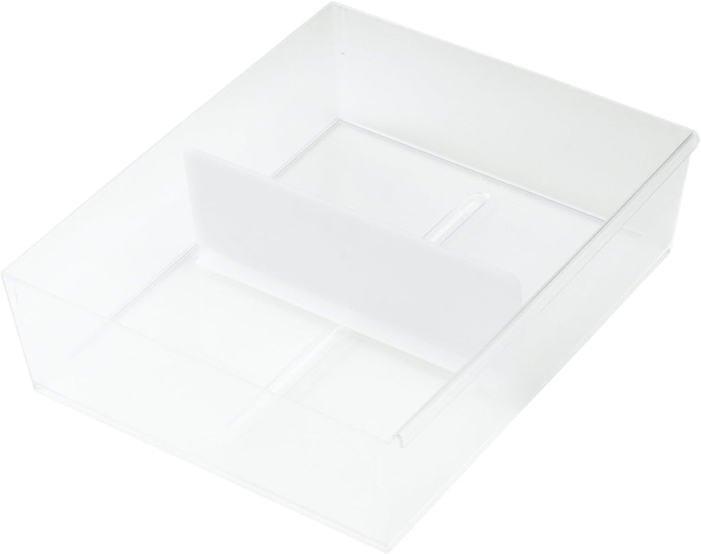 Like-it | CSP-12 | Drawer Organizer | T-Shirts Case | T-Shirts organizer | One adjustable divider included | 10.63" × 12.99" × 3.74" | Clear |