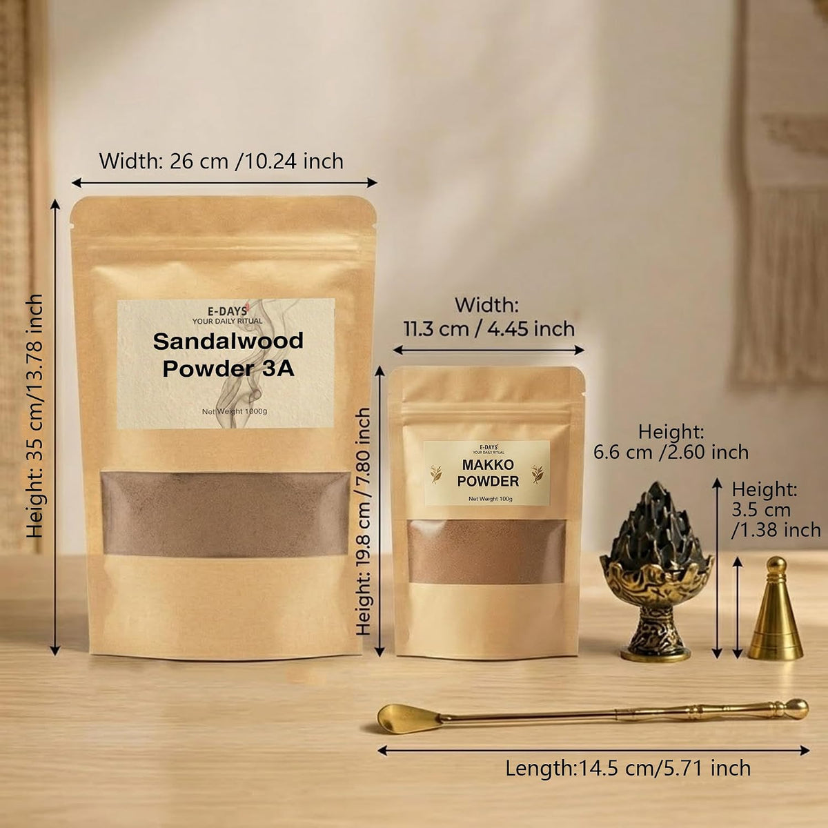 3A Natural Australian Sandalwood Powder 2.2lb(1000g)