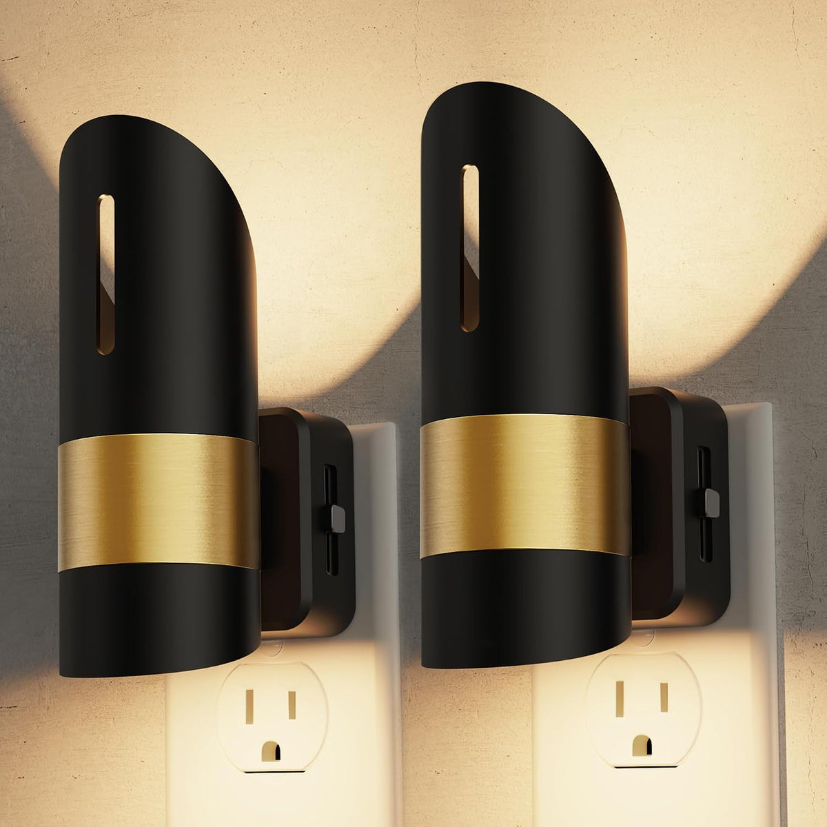 L LOHAS LED Night Light,Night Lights Plug into Wall, [2 Pack] Night Lights