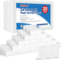 20 Pack Magic Sponges Cleaning Eraser, 2X Density Melamine Sponges