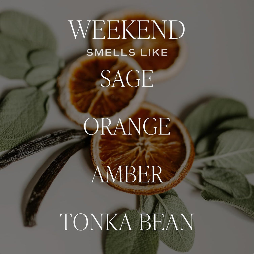 Sweet Water Decor Weekend Candle, 15oz Tan Matte Jar, 70+ Hour Burn
