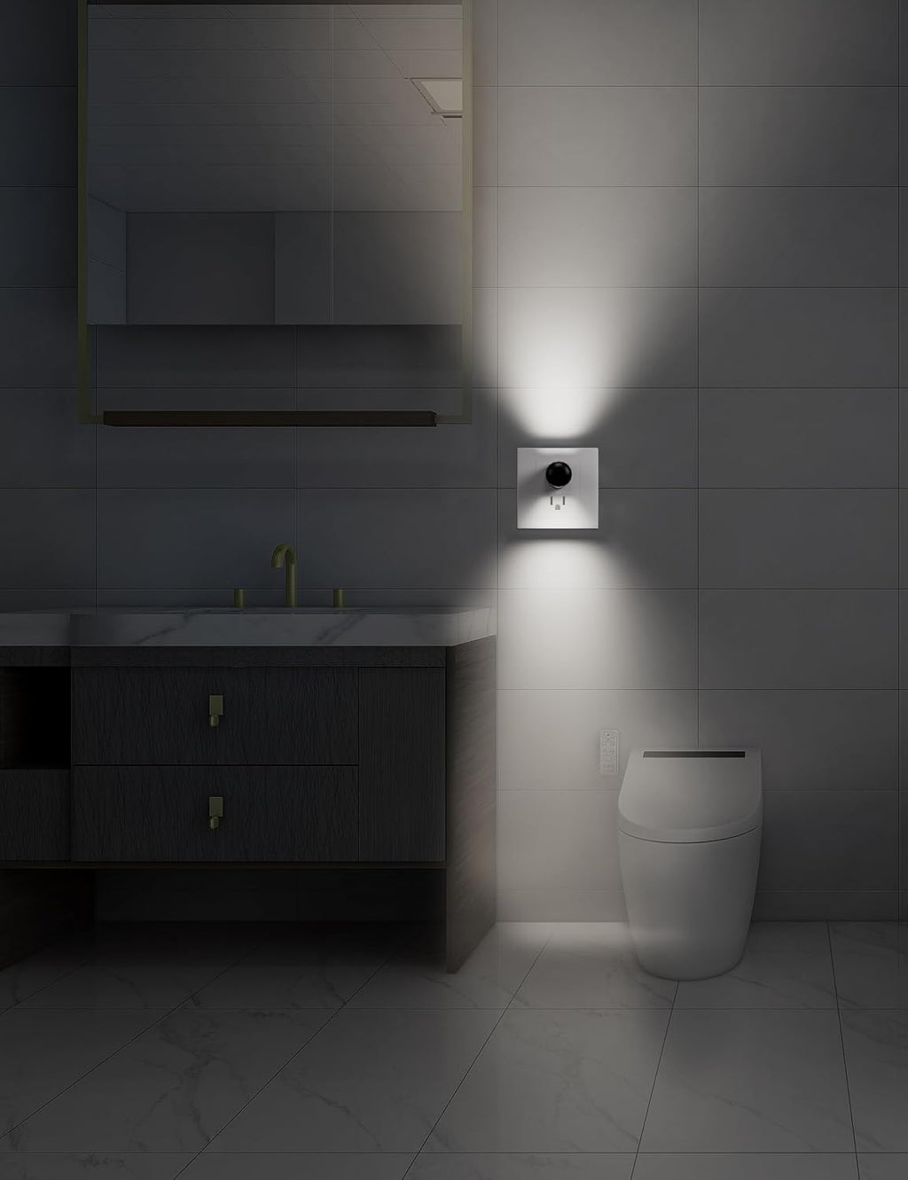 TSEXES 6 Pack LED Night Lights with Dusk to Dawn Sensor,5000K Daylight